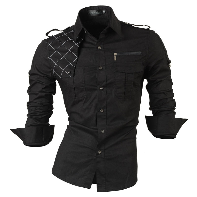 Men's Stylish Long Sleeve Dress Shirts Men's Stylish Long Sleeve Dress Shirts