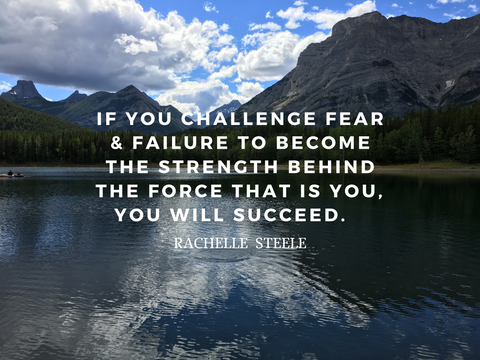 Motivational Poster: Challenge Fear