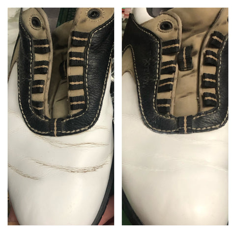 Custom Golf Shoe Leather Repair.