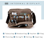 Men's Canvas Multifunction Briefcases