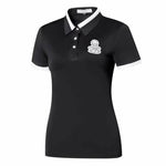 Women Short Sleeve Embellished Golf Shirt