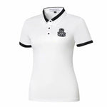 Women Short Sleeve Embellished Golf Shirt