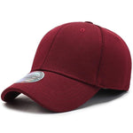 Shaped Solid Color Snapback Hats