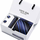 New Men's Silk Tie Sets