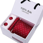 New Men's Silk Tie Sets