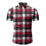 Mens Classic Short Sleeve Button Down