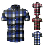 Mens Classic Short Sleeve Button Down