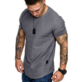 Men's  Plain Solid Color T-Shirts
