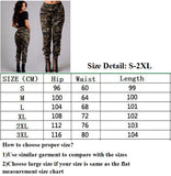 New Fashion  Womens Camouflage Army Print Stretchy Jeans