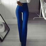 High Fashion Ladies Trumpet Flare Trousers
