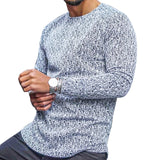 Men's Long Sleeve Cotton Blend Pullover