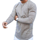 Men's Long Sleeve Cotton Blend Pullover