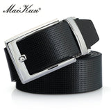 Men's Leather Pin Buckle Belt